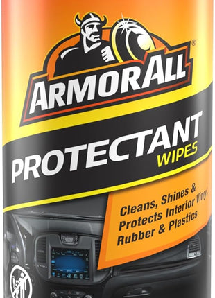 Armor All Original Protectant Wipes, Car Interior Cleaner Wipes with UV Protection to Fight Cracking & Fading, 30 Count
