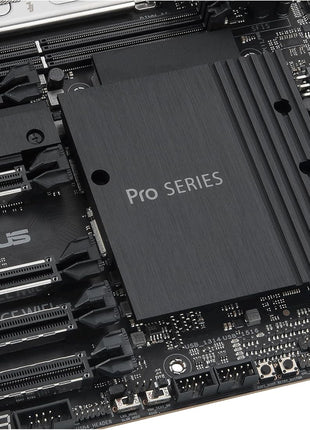 ASUS Pro WS TRX50-SAGE WIFI CEB Workstation motherboard, AMD Ryzen Threadripper PRO 7000 WX,ECC R-DIMM DDR5, 36 power-stage, WiFi 7,PCIe 5.0 x 16,PCIe 5.0 M.2, 10 Gb and 2.5 Gb LAN, multi-GPU support.