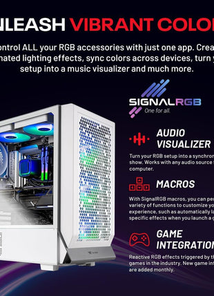 Skytech Omega Gaming PC Desktop, Ryzen 7 7800X3D 4.2 GHz (5GHz Turbo Boost), AMD RX 9070 XT 16GB GDDR6, 2TB Gen4 NVMe SSD, 32GB DDR5 RAM 6000 RGB, 850W Gold PSU, Wi-Fi, Win 11