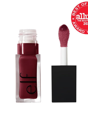 e.l.f. Glow Reviver Lip Oil, Jam Session | Nourishing Tinted Lip Oil For A High-shine Finish, Infused With Jojoba Oil, Vegan & Cruelty-free