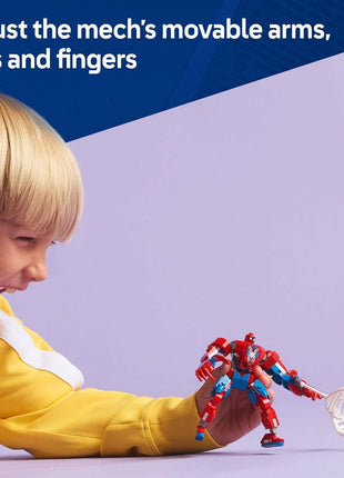 LEGO Marvel Spider-Man Mech vs. Anti-Venom Building Toy Set - Spider-Man Toy for Kids, Boys and Girls, Ages 6+ - Buildable Action Figure - Superhero Gift for Birthday - 76308