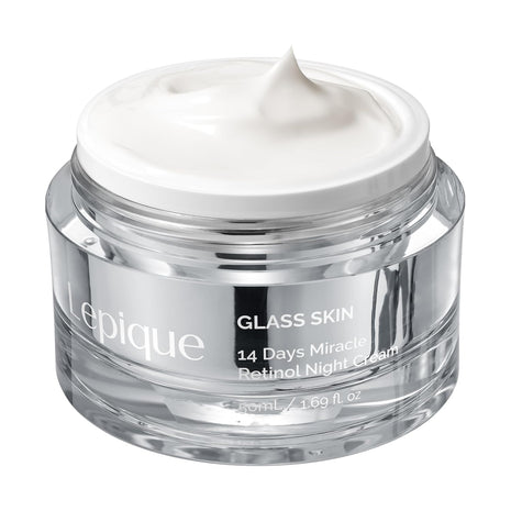 Lepique Retinol Night Cream - No.1 Korean Premium Repair Cream, 1.69 Fl Oz