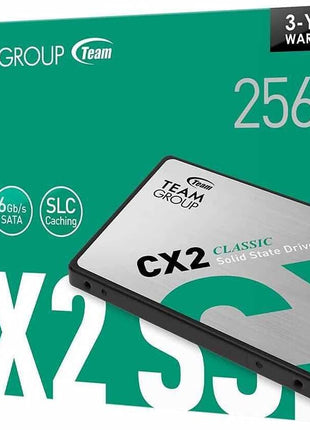 Team Group CX2 2.5" 256 GB Serial ATA III 3D NAND