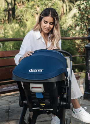 Doona Car Seat & Stroller, Nitro Black - All-in-One Travel System