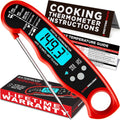 Alpha Grillers Meat Thermometer Digital   Instant Read Food Thermometer for Cooking Grilling Air Fryer Griddle Probe Kitchen Gadgets Essentials BBQ Accessories Grill Gifts for Men Him Dad Birthday