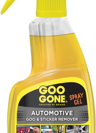Goo Gone Automotive - Cleans Auto Interiors/ Bodies and Rims, Removes Bugs & Stickers - 12 Fl. Oz.