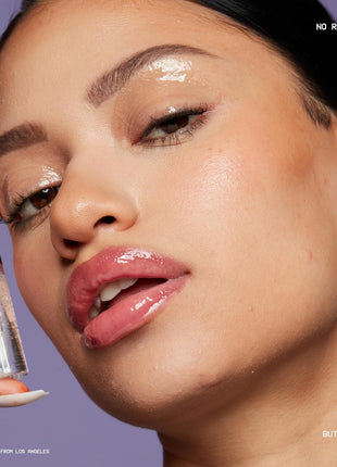 NYX PROFESSIONAL MAKEUP Butter Gloss, Non-Sticky Lip Gloss - Sugar Glass ,Clear