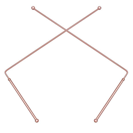 99.9% Copper Dowsing Rods - 2PCS Divining Rods - for Ghost Hunting Tools, Divining Water, Treasure, Buried Items Etc
