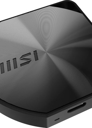 MSI DATAMAG 20Gbps 2TB Portable SSD, 2TB External Solid State Drive, Speeds Up to 1600MB/s, USB-C, Reliable Storage for Gaming, Students, Professionals, Black