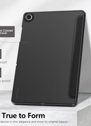 MoKo Case for Galaxy Tab A9+/A9 Plus 11 inch 2023, Slim Stand Protective Smart Cover with Hard PC Translucent Back Shell for Tab A9 Plus Tablet (SM-X210/X216/X218), Auto Wake/Sleep, Black