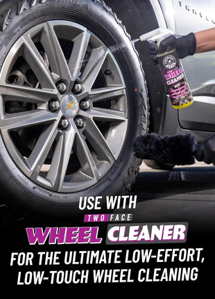 Chemical Guys Gerbil Wheel and Rim Cleaning Brush - Soft Natural Bristle Detailing Tool for Tires, Exhausts & Delicate Surfaces - Wheel Cleaner Brush to Safely Clean Brake Dust, Grime and Dirt, 1 Pack