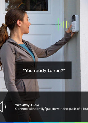 myQ Smart Garage Door Video Keypad with Wide-Angle Camera,Customizable PIN Codes,and Smartphone Control–Take Charge of Your Garage Access Works with Chamberlain, LiftMaster and Craftsman openers,White