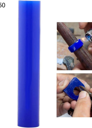 Carving Wax Ring Tube for Making Rings Hard Ring Jewelry Making Carved Sculpture Tube Injection Tool, Carving Wax Casting for Craft Ring Making, Polishing Engraving