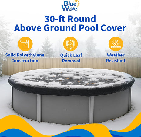 Dirt Defender 8-Year 30-Feet Round Above-Ground Winter Pool Cover