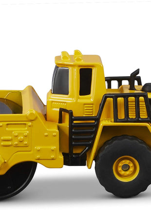 CAT Construction Toys CAT Construction Die Cast Metal 3 Pack Vehicles - Steam Roller/Excavator/Wheel Loader for Ages 3+