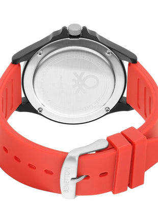 United Colors of Benetton Men Grey Round Resin Dial Analogue Watch- UWUCG0306