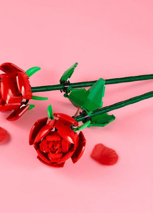 LEGO Roses - Building Toy for Kids, Girls & Boys, Ages 8+ - Artificial, Fake Roses for Home Decor & Display - Gift Idea for Plant & Flower Lovers - 40460