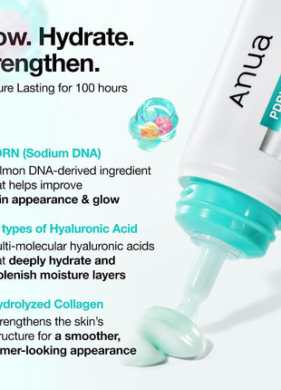 ANUA PDRN Hyaluronic Acid 100 Moisturizing Cream, 2.02 fl oz