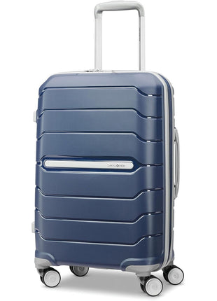 Samsonite Freeform Hardside Carry-On Luggage with Spinner Wheels - Hardshell Suitcase - TSA, Airline-Approved - Expandable Hard Shell, Smooth Rolling Wheels for Lightweight Travel – Black