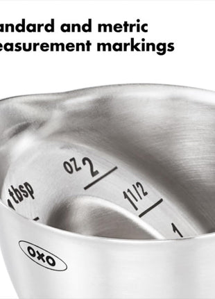 OxO SteeL Angled Measuring Jigger