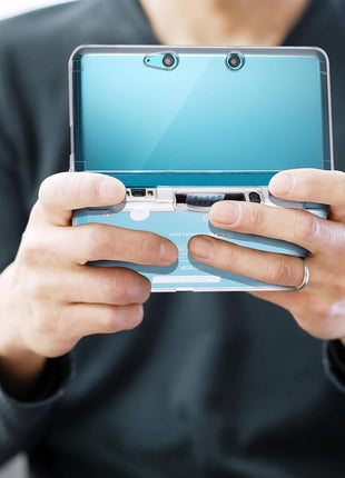 3DS Case - VSEER Ultra Clear Crystal Transparent Hard Shell Protective Case Cover Skin for Nintendo 3DS