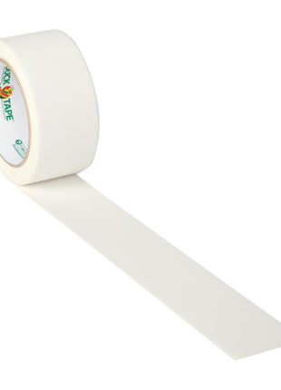 Duck Brand 1265015 Color Duct Tape, White, 1.88 Inches x 20 Yards, Single Roll