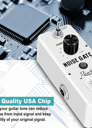 Rowin Guitar Noise Killer Noise Gate Suppressor Effect Pedal LEF-319