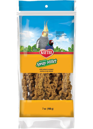 Kaytee Spray Millet Treat for Pet Birds, 7 Ounce