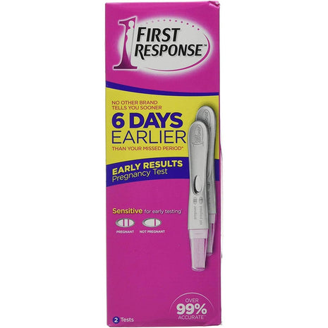 First Response Early Result Pregnancy Test, 2 Count (Packaging & Test Design May Vary)