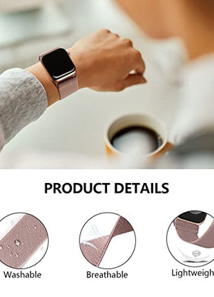 Stretchy Nylon Solo Loop Bands Compatible with Apple Watch 38mm 40mm 41mm 42mm 44mm 45mm 49mm, Sport Elastic Wristbands Women Men Straps for iWatch Series 9/8/7/6/5/4/3/2/1/SE/Ultra/Ultra 2, 4 Pack