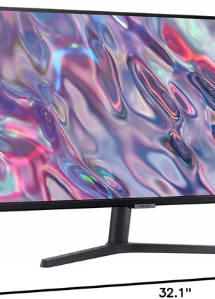 SAMSUNG 34 inch ViewFinity S50GC Series Ultra-WQHD Monitor, 100Hz, 5ms, HDR10, AMD FreeSync, Eye Care, Borderless Design, PIP, PBP, LS34C502GANXZA, 2023, Black