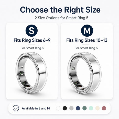 2 Pack Clear & 12 Pack Colorful Ring Cover Compatible with Oura Ring 5