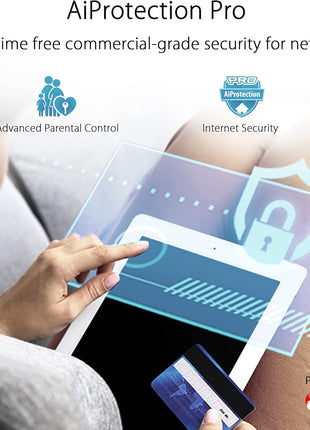 ASUS ZenWiFi Whole-Home WiFi 6E Tri-band Mesh (ET8 2PK), Coverage up to 5,500 sq.ft & 6+rooms, 6600Mbps, 2.5G Port, AiMesh, Lifetime Free Internet Security, Parental Control, Easy Setup, Instant Guard