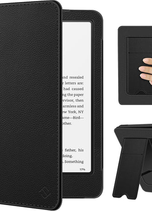 Fintie Case for 7 inch/6.8 inch Kindle Paperwhite(12th/11th Generation-2024/2021) and Kindle Colorsoft Signature Edition -Slim Foldable Stand Cover Auto Wake/Sleep for Paperwhite 2024, Black | Slim, Auto Wake/Sleep, Paperwhite 2024, Black