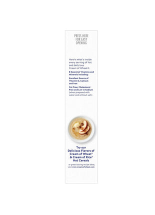 Cream of Wheat Original Stove Top Hot Cereal, 2 1/2 Minute Cook Time, 28 Ounce