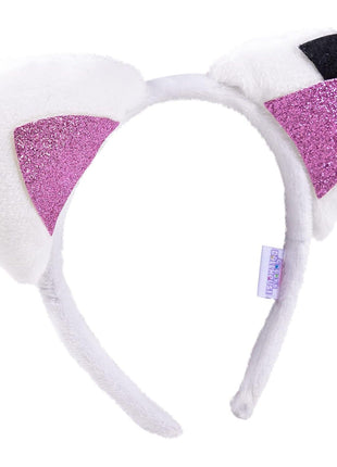 LUV HER Gabby Dollhouse Headbands for Girls - Kids Jewelry - Dress Up Set All in one Giftable Box - Headband - Play Jewelry Set - 4pc (Toddler Headband, Necklace, Dress Up Bracelet, Ring) Ages 3+