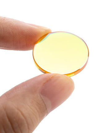 Cloudray CO2 Laser Lens 20mm Mirror CO2 Laser Focal Lens CO2 Focus Lens, CVD ZnSe for CO2 Laser Engraving Machine Cutter 40W-200W,Dia 20mm FL50.8mm