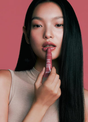 Laneige Glaze Tin Trip Serum, Peach Glaze, 0.4 oz (12 g), Lip Balm, Lip Mask, Moisturizer, Korea