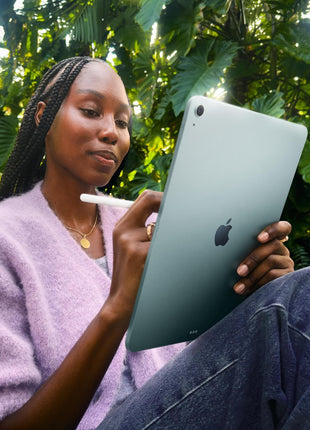 Apple iPad Air 11-inch with M3 chip Built for Apple Intelligence, Liquid Retina Display, 128GB, 12MP Front/Back Camera, Wi-Fi 6E, Touch ID, All-Day Battery Life — Blue