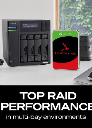 Seagate IronWolf Pro 24TB Enterprise NAS Internal HDD Hard Drive 鈥?CMR 3.5 Inch SATA 6Gb/s 7200 RPM 512MB Cache for RAID Network Attached Storage, Rescue Services (ST24000NT002)