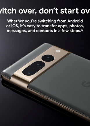 Google Pixel 7 Pro - 5G Android Phone - Unlocked Smartphone with Telephoto/Wide Angle Lens, and 24-Hour Battery - 128GB - Obsidian