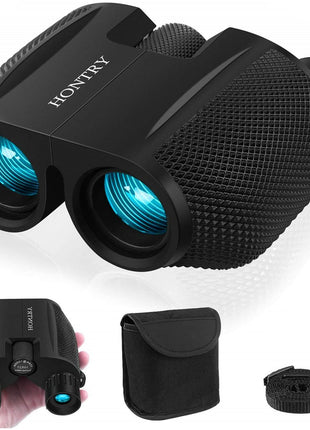 10x25 Compact Binoculars for Adults and Kids | Bird Watching, Travel, Cruise Ship, Sport Games, Theater, Concerts, Road Trip