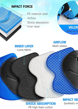 Wemfg Kids Protective Gear Set Knee Pads for Kids 3-14 Years Toddler Knee and Elbow Pads with Wrist Guards 3 in 1 for Skating Cycling Bike Rollerblading Scooter