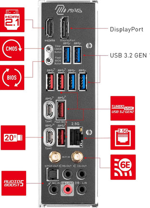 MSI MAG MAG Z790 Tomahawk Gaming Desktop Motherboard - Intel Z790 Chipset - Socket LGA-1700 - ATX