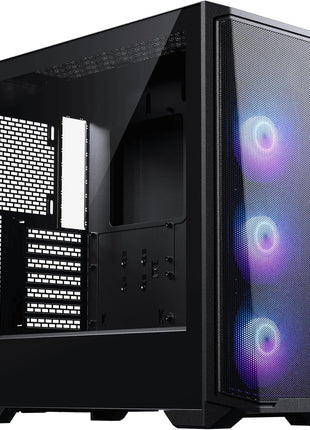 Phanteks Eclipse G370a High Airflow PC Gaming Chassis W/3 ARGB Fans, Black