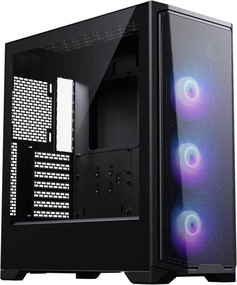 Phanteks Eclipse G370a High Airflow PC Gaming Chassis W/3 ARGB Fans, Black