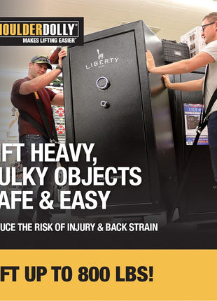 Shoulder Dolly Moving Straps - Lifting Strap for 2 Movers - Move, Lift, Carry, And Secure Furniture, Appliances, Heavy, Bulky Objects Safely, Efficiently, More Easily Like The Pros - LD1000