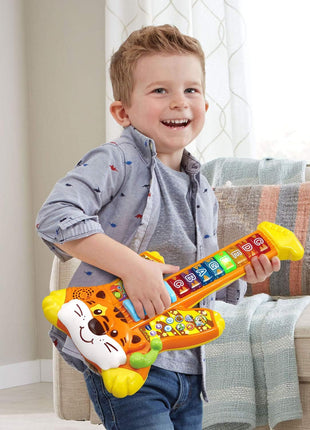 VTech Zoo Jamz Tiger Rock Guitar, Orange