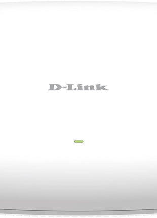 D-Link PoE Access Point WiFi 6 AX1800 Wave 2 Dual Band Wireless Internet Network Compact Design Wall Ceiling Mountable WiFi AC AP (DAP-X2810), White