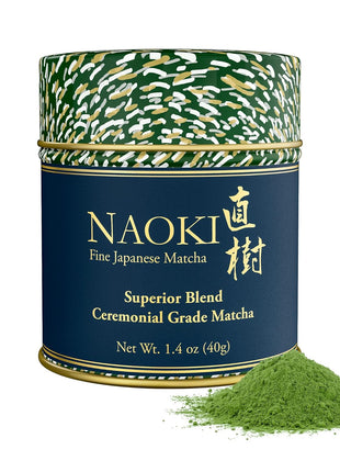 Naoki Matcha Superior Blend Matcha, 40g/1.4oz | Authentic Japanese Ceremonial Grade First Harvest Matcha Green Tea Powder from Uji, Kyoto, Japan